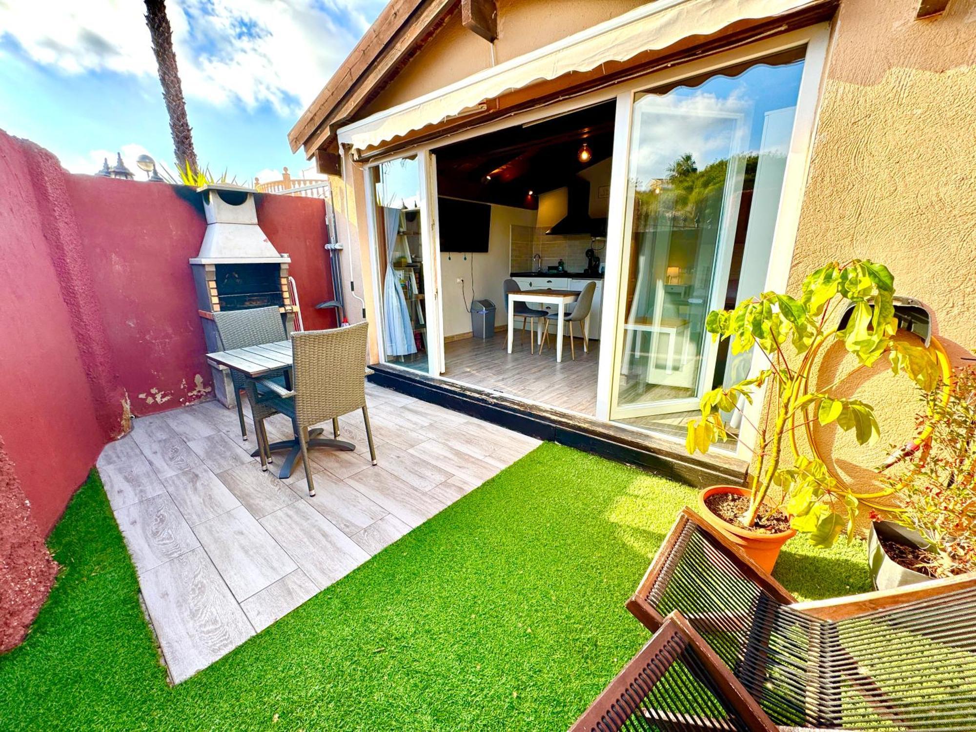 3 Casita-estudio Con Jardin En La Playa Appartement Puerto Marino